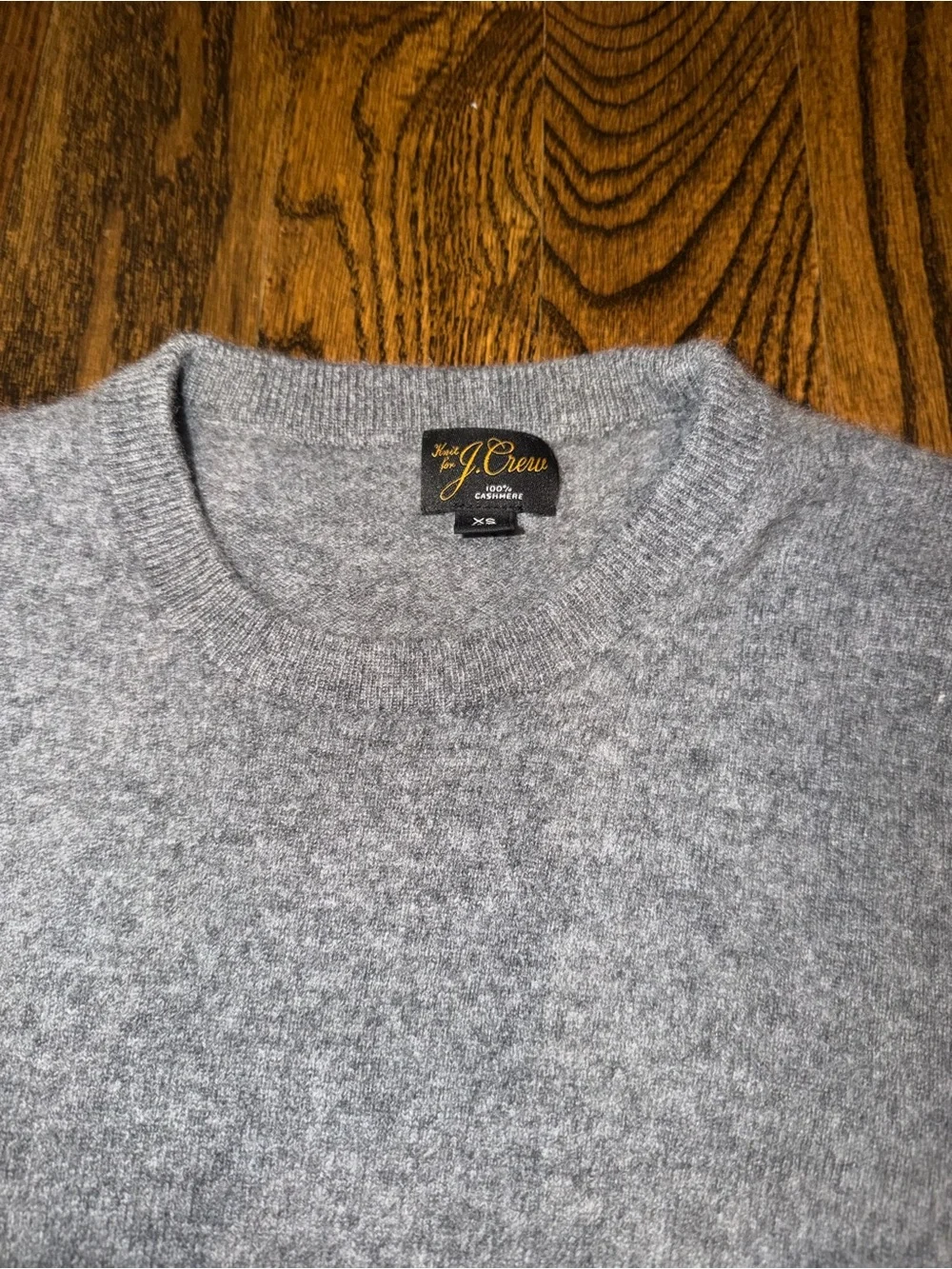 J. Crew Classic Gray Crewneck Sweater - Men's